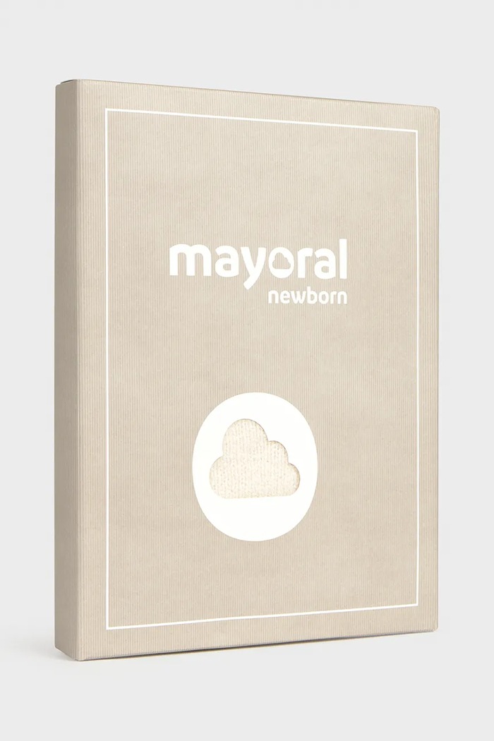 Mayoral Newborn комплект для младенцев с хлопком бежевый 2608.2J.Newborn.9BY2
