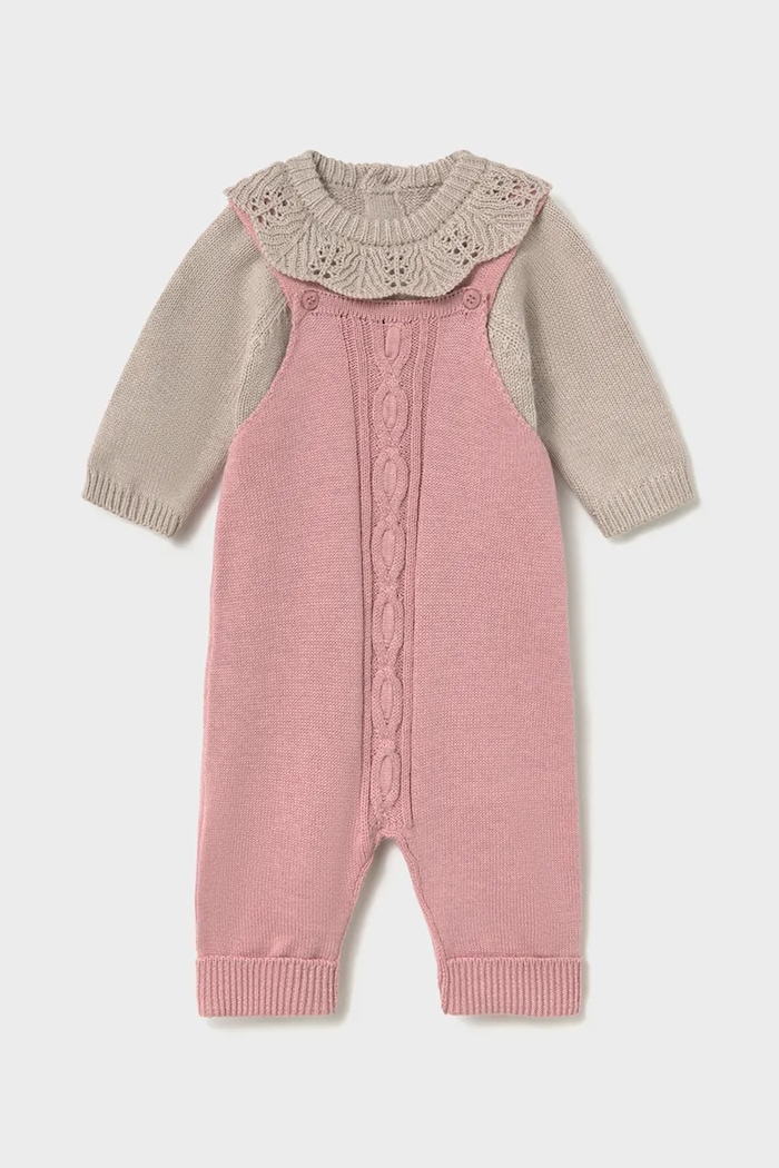 Mayoral Newborn комплект для младенцев с хлопком розовый 2608.2J.Newborn.9BY2
