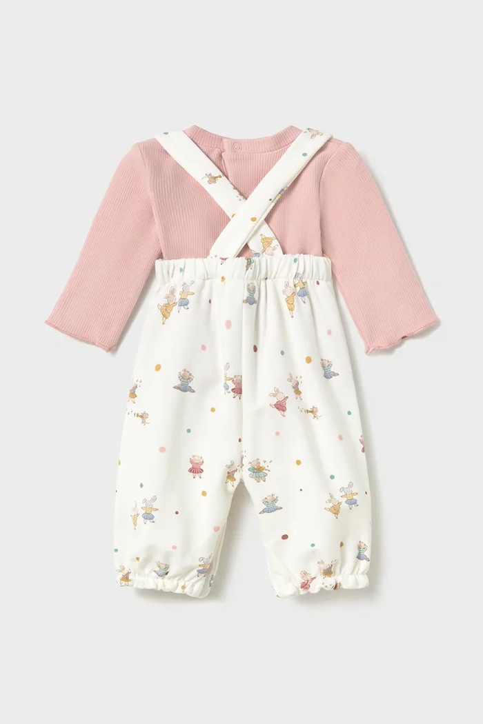 Mayoral Newborn Σετ παιδικό με βαμβάκι 2604.2E.Newborn.9BY2 ροζ AW26
