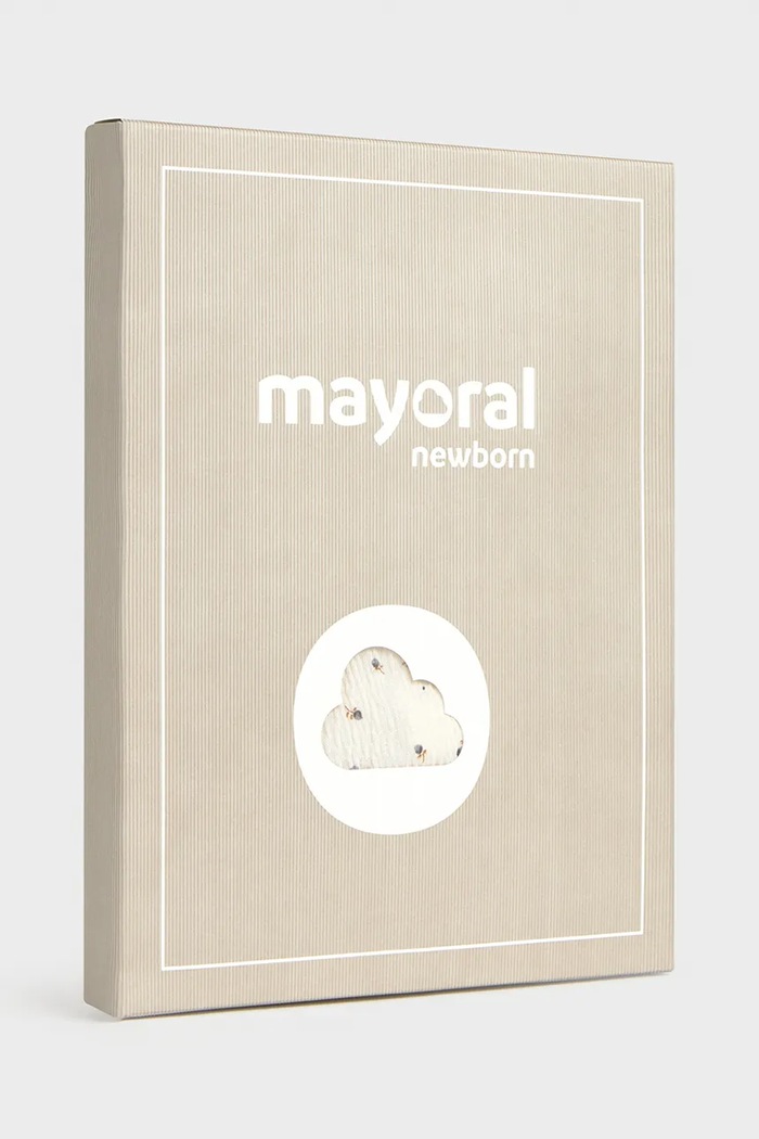 Mayoral Newborn každodenní set kojenecký s bavlnou 2516.2B.Newborn.9BY2 šedá