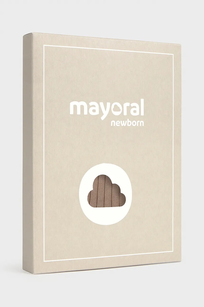 Mayoral Newborn комплект за бебе от памук 2511.1A.Newborn.9BY2 кафяв