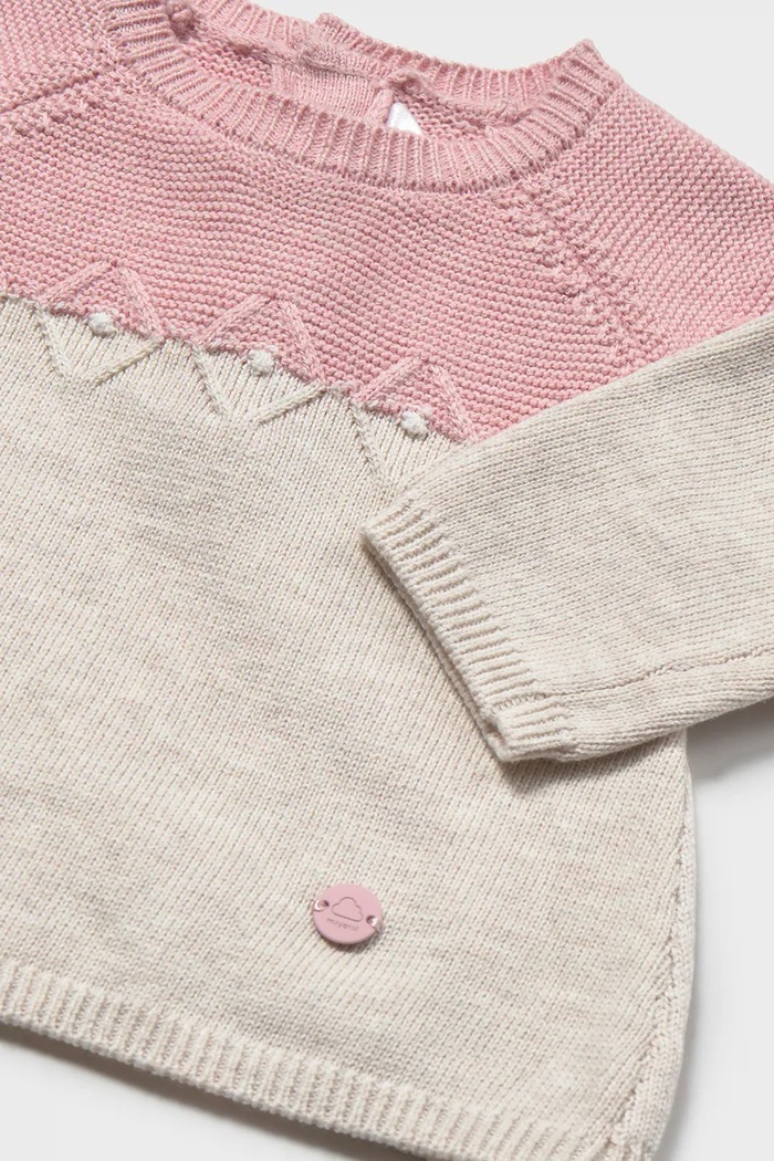 Mayoral Newborn komplet za bebe od pamuka 2264.2C.Newborn.9BY2 roza AW26