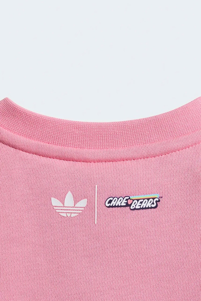adidas Originals dres dziecięcy z bawełną CARE BEARS KS4223 różowy