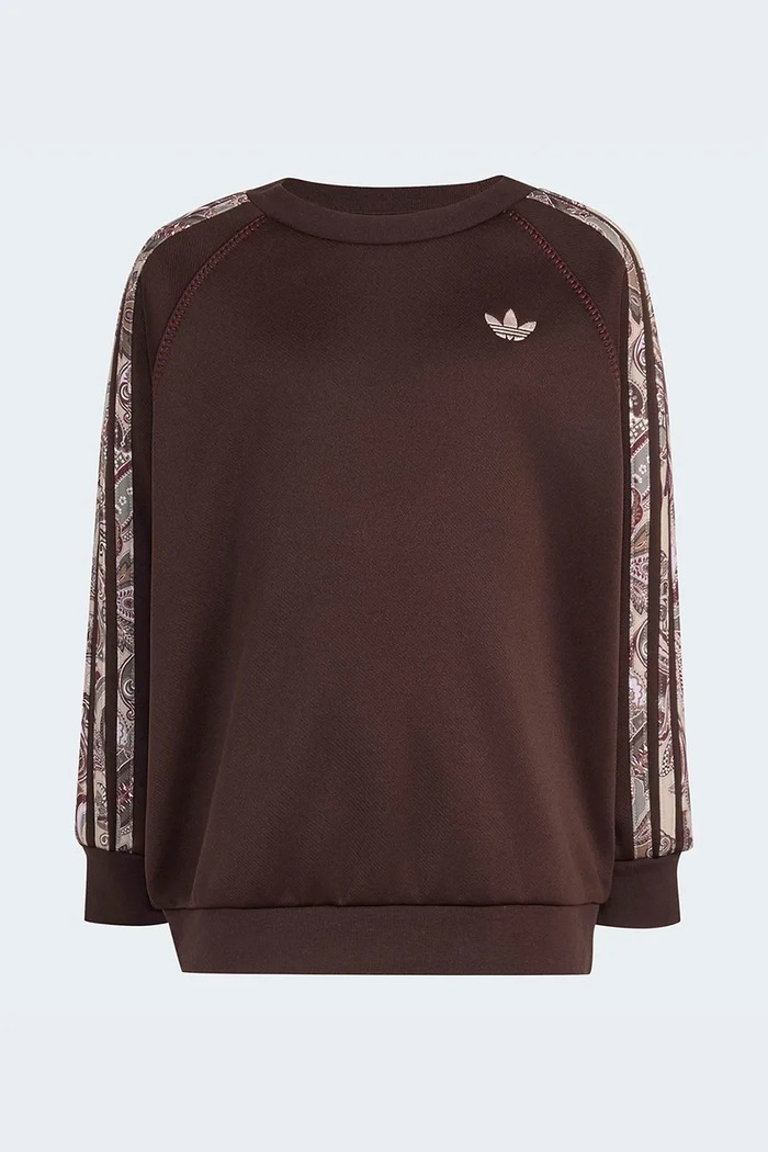 Dziewczynka adidas Originals komplet dziecięcy KR9209 brązowy