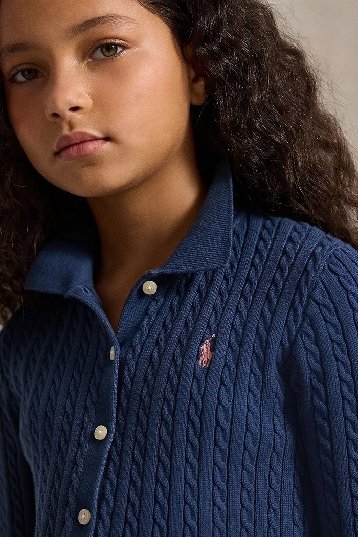 Súprava detská bavlnená Polo Ralph Lauren tmavomodrá 313950779502