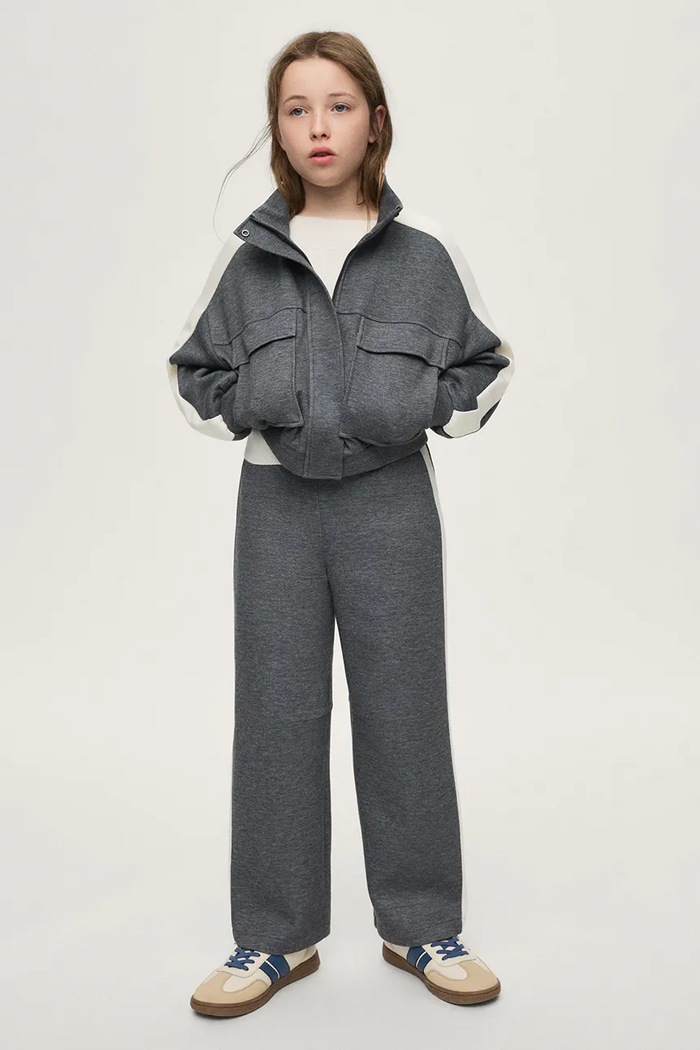 Mayoral σετ φόρμας παιδικό γκρί 7860.8E.Junior.9BY2