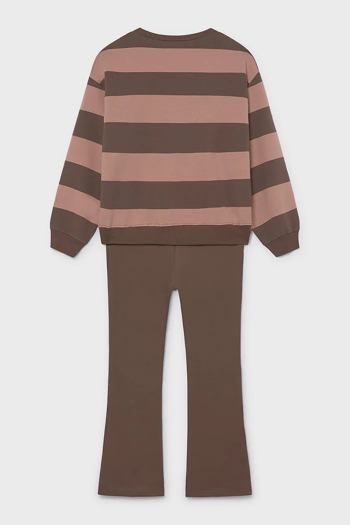 Mayoral комплект для детей с хлопком 7533.8E.Junior.9BY2 коричневый AW26