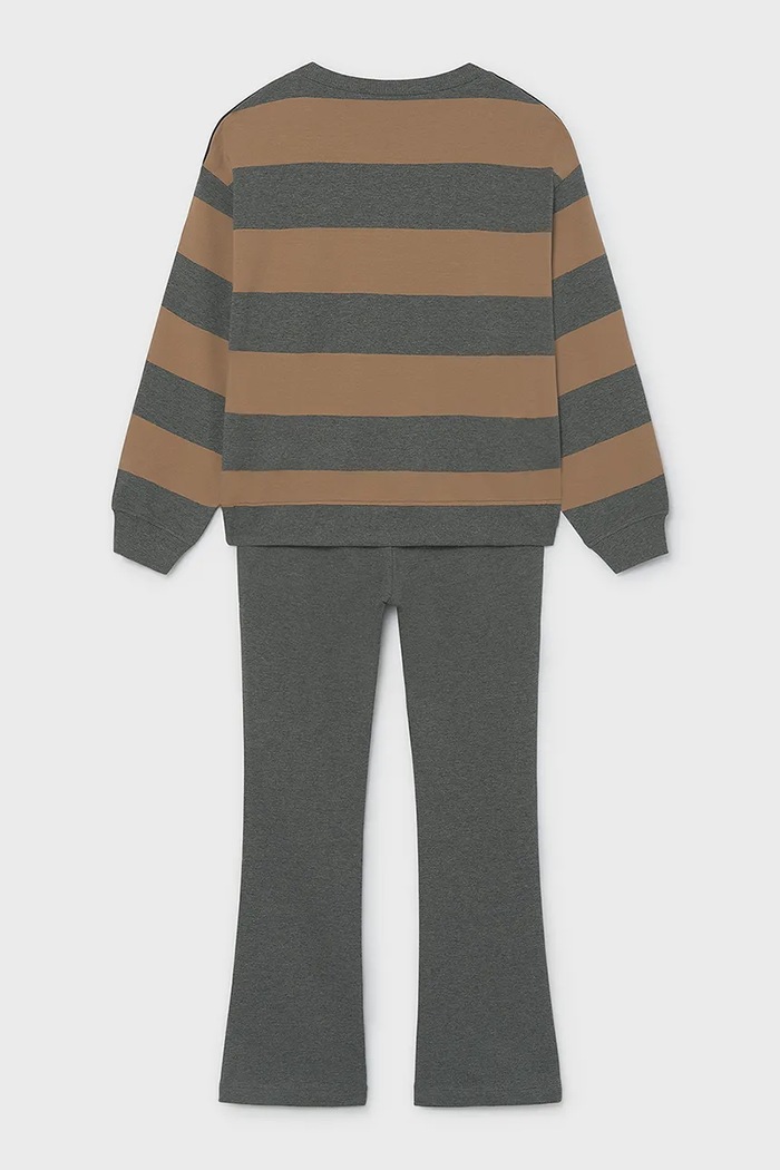 Mayoral комплект для детей с хлопком 7533.8E.Junior.9BY2 серый AW26