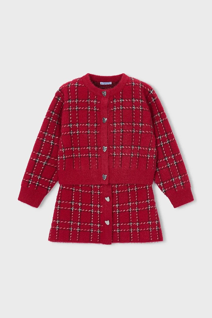 Mayoral set per bambini 4935.6K.Mini.9BY2 rosso AW26
