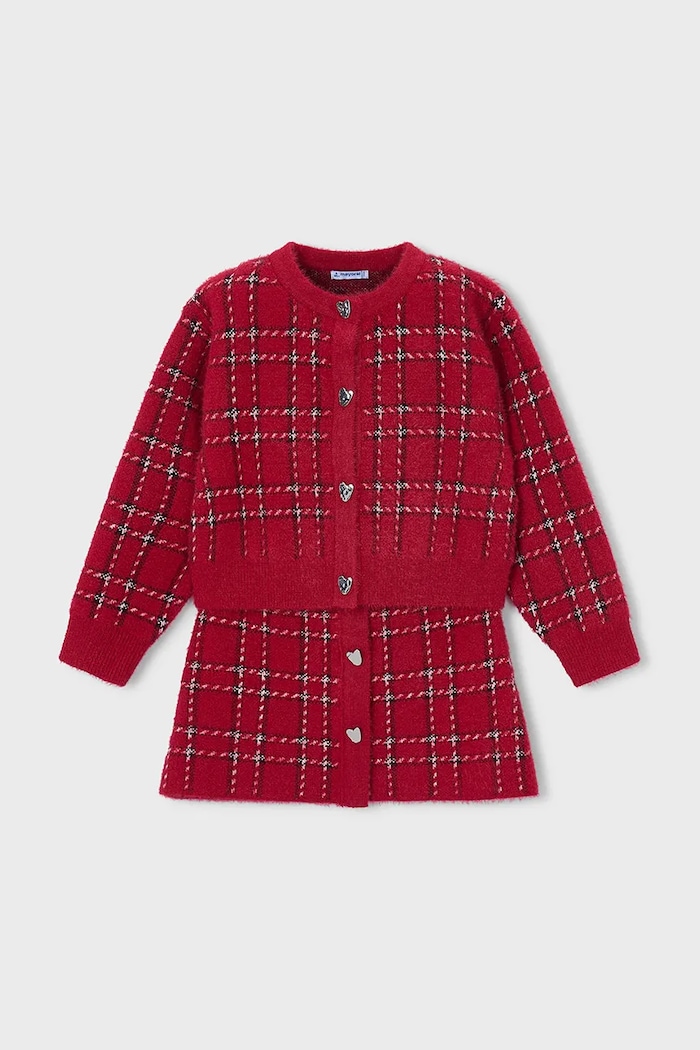 Mayoral set per bambini 4935.6K.Mini.9BY2 rosso AW26