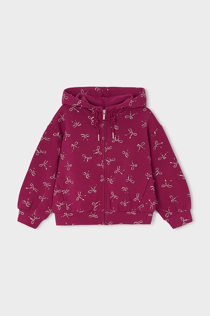 Mayoral σετ φόρμας παιδικό με βαμβάκι 4813.6A.Mini.9BY2 ροζ AW26