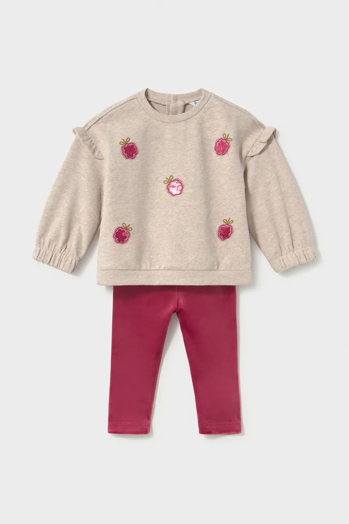Mayoral комплект на кожен день дитячий 2782.4H.Baby.9BY2 рожевий AW26