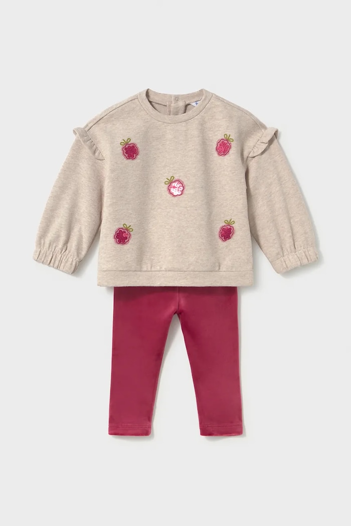 Mayoral комплект на кожен день дитячий 2782.4H.Baby.9BY2 рожевий AW26