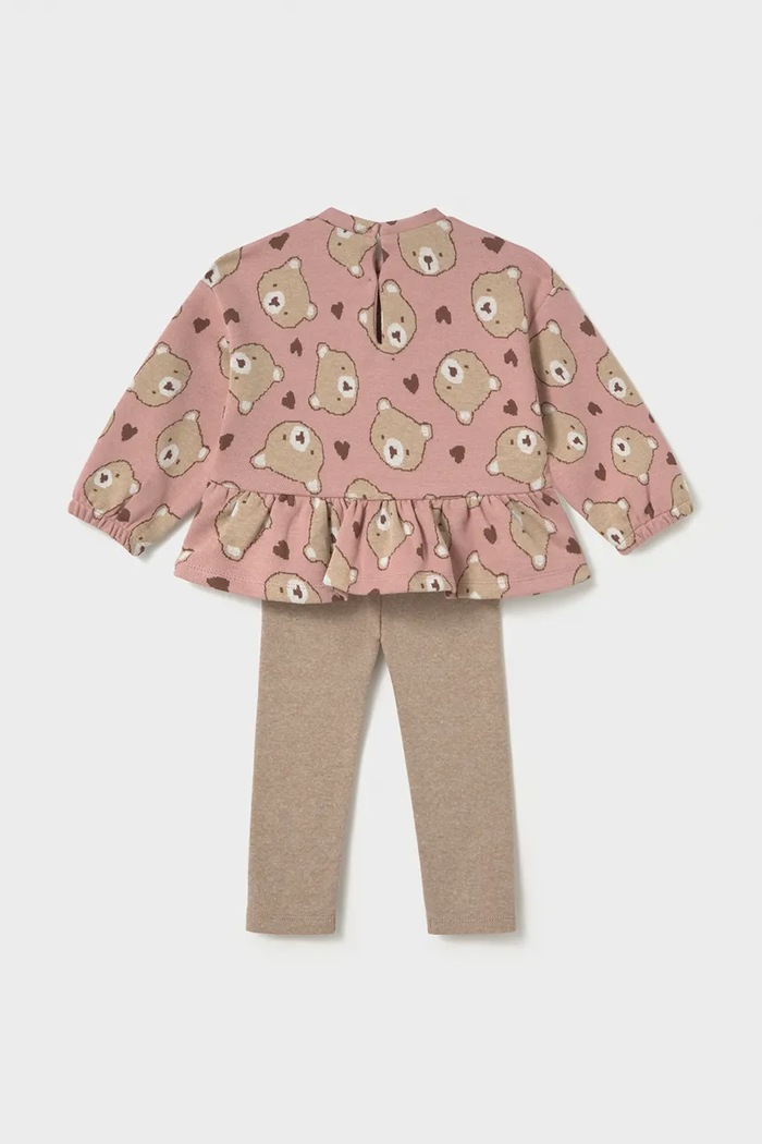 Mayoral комплект для детей с хлопком 2781.4G.Baby.9BY2 розовый AW26