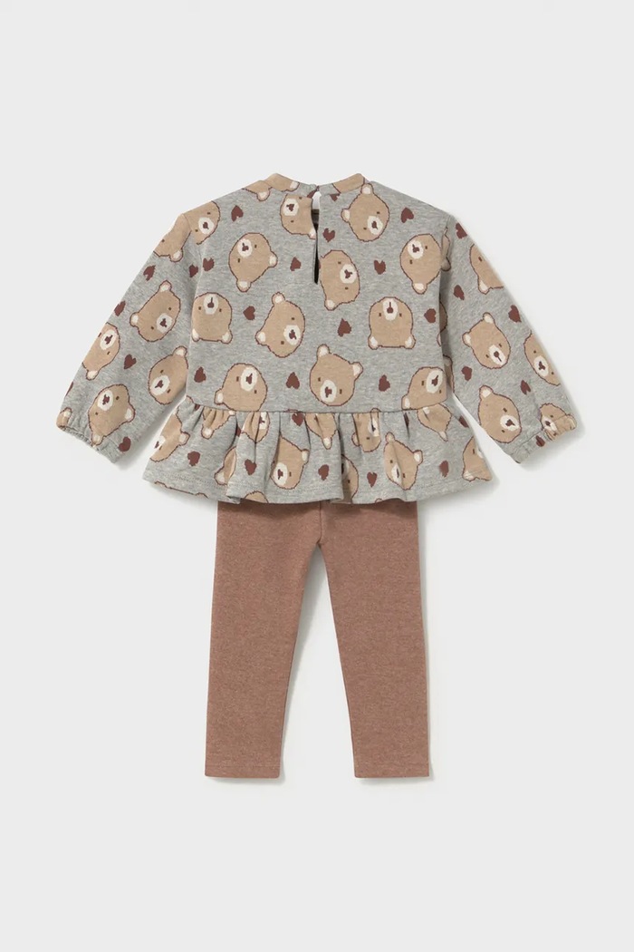 Mayoral комплект для детей с хлопком 2781.4G.Baby.9BY2 серый AW26