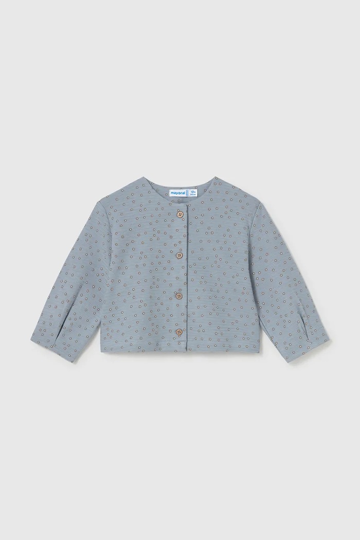 Mayoral комплект для детей с хлопком 2708.4F.Baby.9BY2 голубой AW26