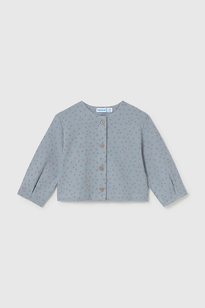 Mayoral комплект для детей с хлопком 2708.4F.Baby.9BY2 голубой AW26
