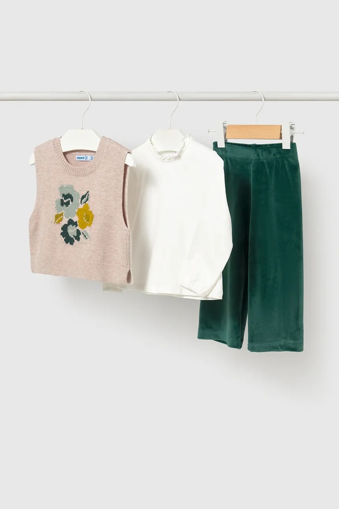 Mayoral komplet za svaki dan za djecu 2559.4K.Baby.9BY2 zelena AW26