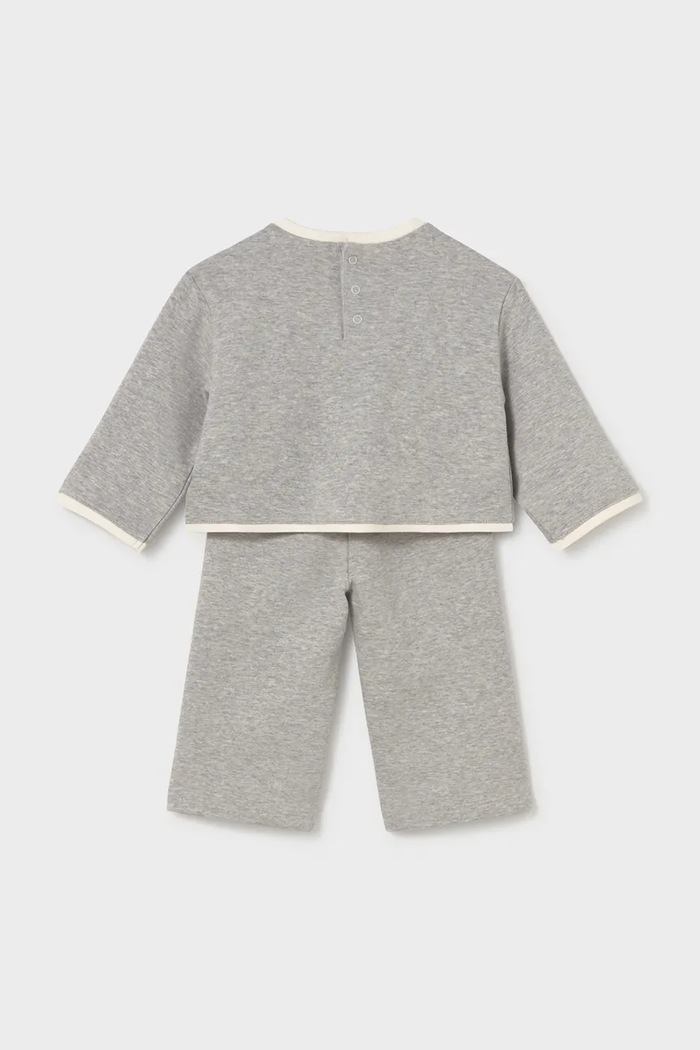 Mayoral комплект для детей с хлопком 2558.4G.Baby.9BY2 серый AW26