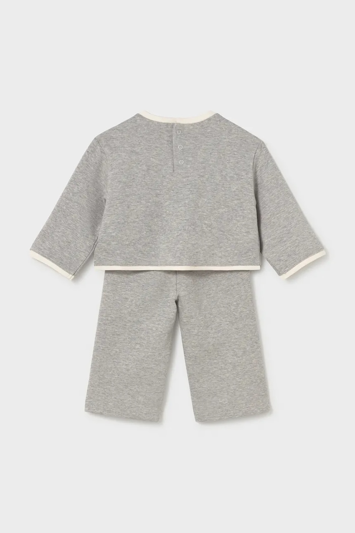 Mayoral комплект для детей с хлопком 2558.4G.Baby.9BY2 серый AW26