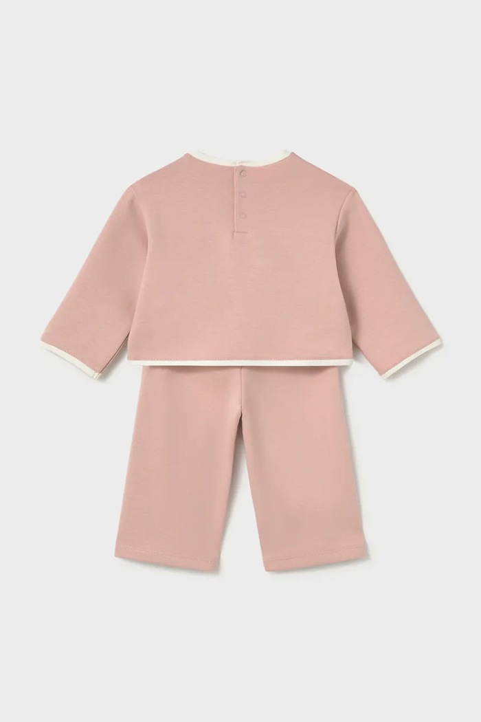 Mayoral комплект для детей с хлопком 2558.4G.Baby.9BY2 розовый AW26