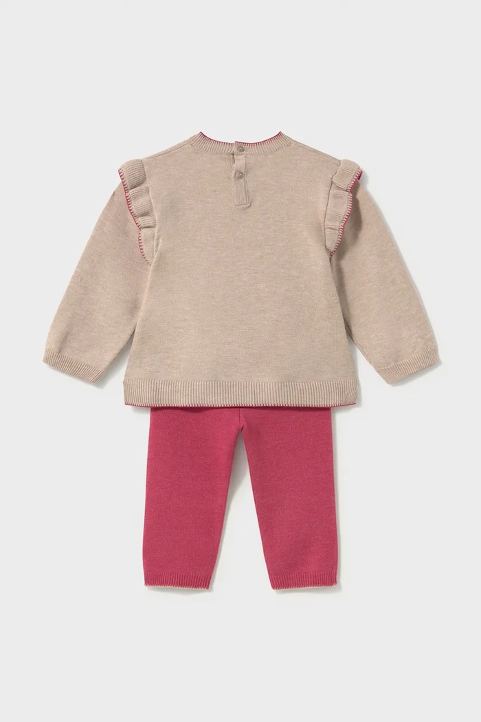 Mayoral комплект дитячий 2557.4G.Baby.9BY2 рожевий AW26