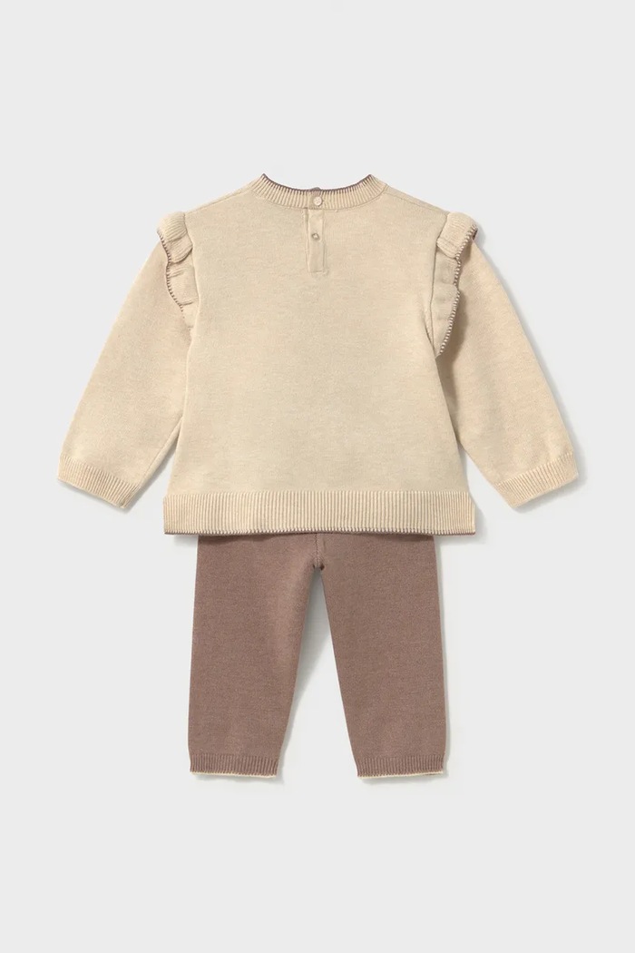 Dievča Mayoral súprava detská 2557.4G.Baby.9BY2 hnedá