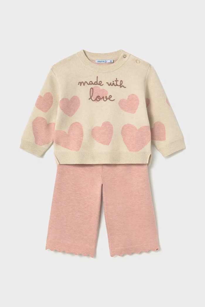 Mayoral комплект для детей розовый 2556.4E.Baby.9BY2