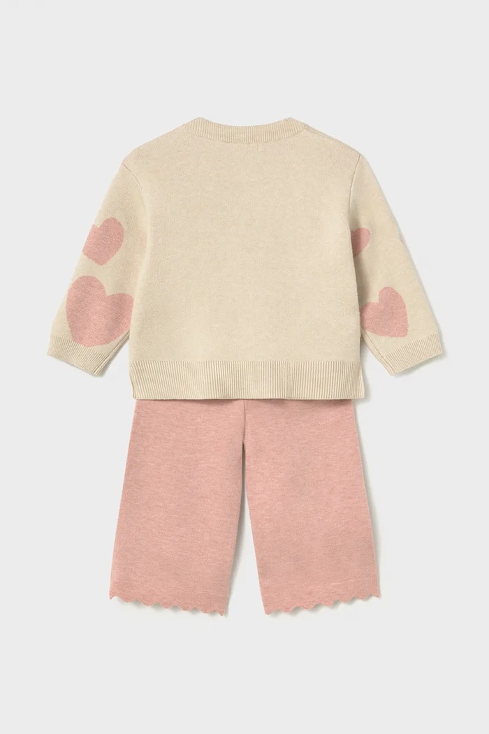 Mayoral komplet dziecięcy 2556.4E.Baby.9BY2 różowy AW26