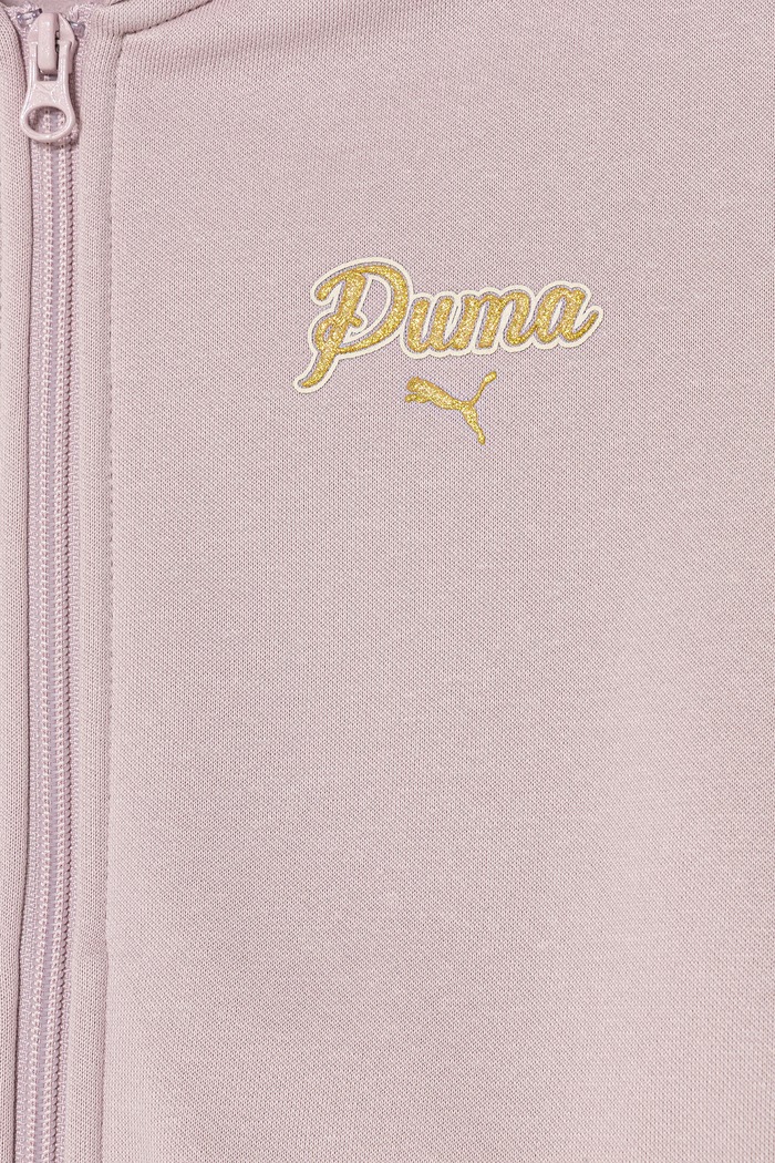 Puma dres dziecięcy z bawełną ESS SCRIPT Sweat Suit 695209.9BY2