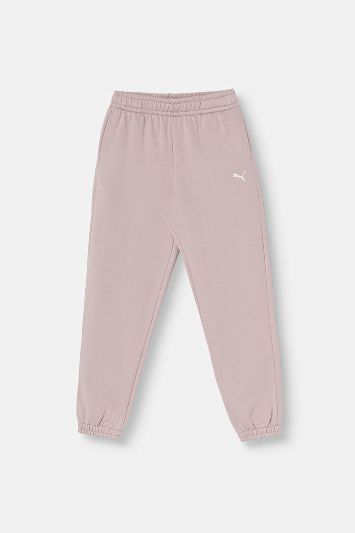 Dziewczynka Puma komplet dresowy dziecięcy z bawełną Loungewear Sweat Suit 689727.G różowy