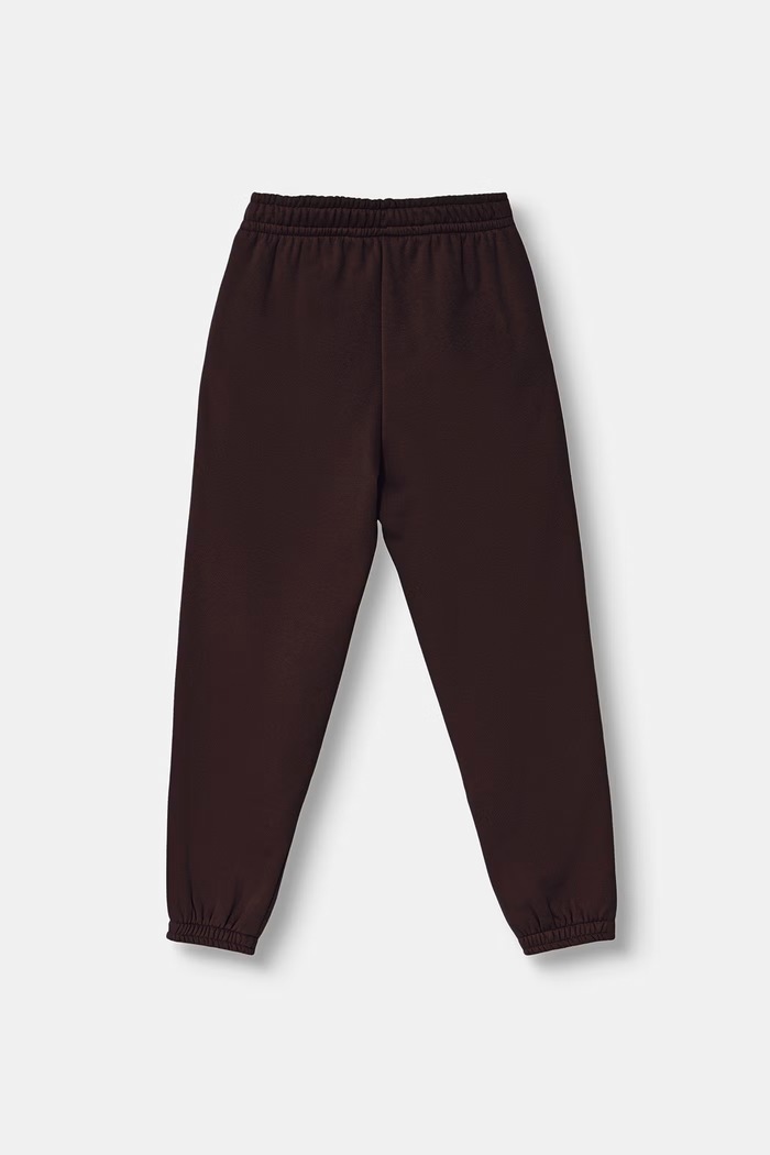 Puma komplet dresowy dziecięcy z bawełną Loungewear Sweat Suit 689727.G brązowy
