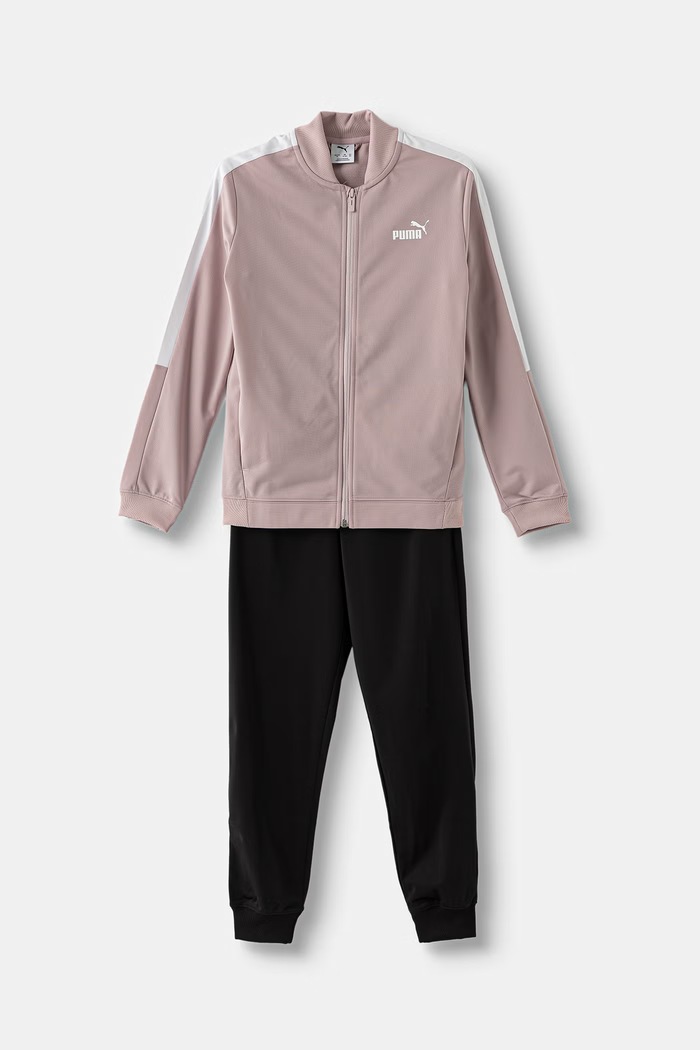 Puma komplet dresowy dziecięcy Poly Baseball Suit różowy 686302.9BY2
