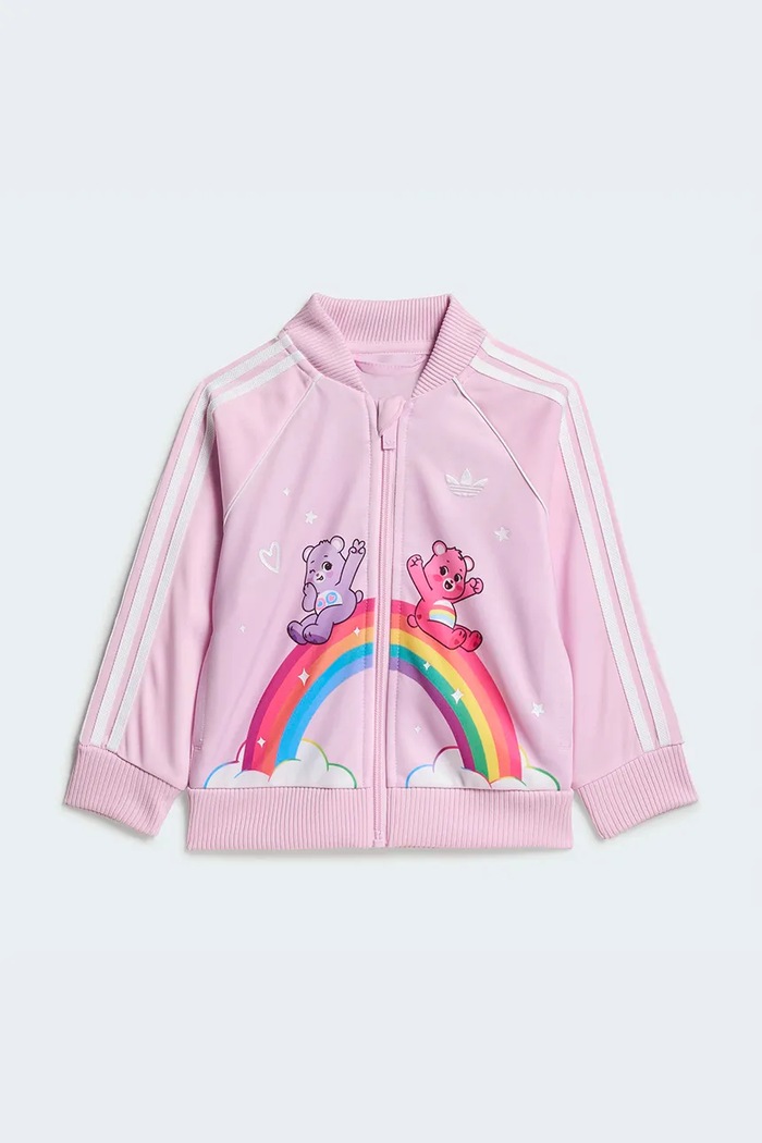 Dziewczynka adidas Originals Komplet dresowy dziecięcy CARE BEARS KS4222. różowy