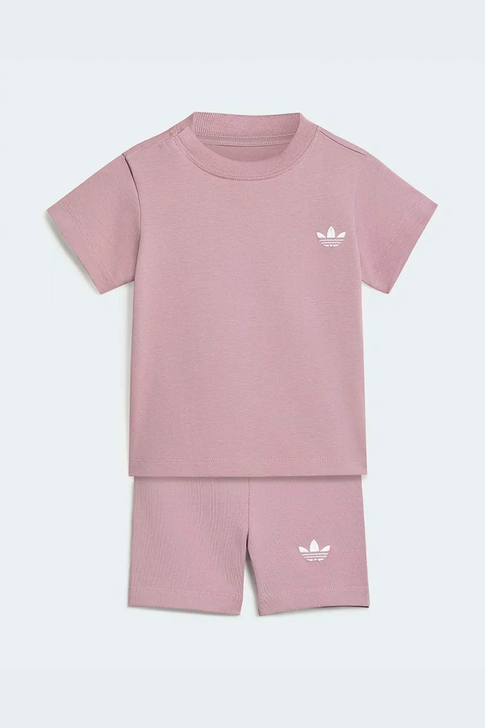 adidas Originals komplet za djecu s pamukom roza KS1257