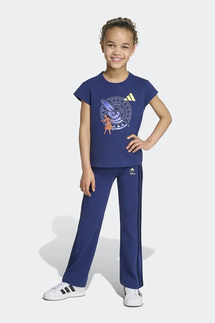 adidas σετ παιδικό με βαμβάκι DISNEY σκούρο μπλε KG6134