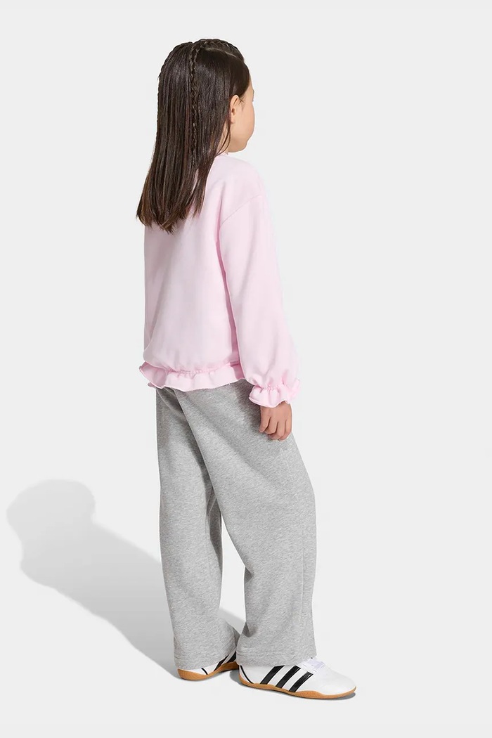 adidas trenirka otroška z bombažem KT4154 roza