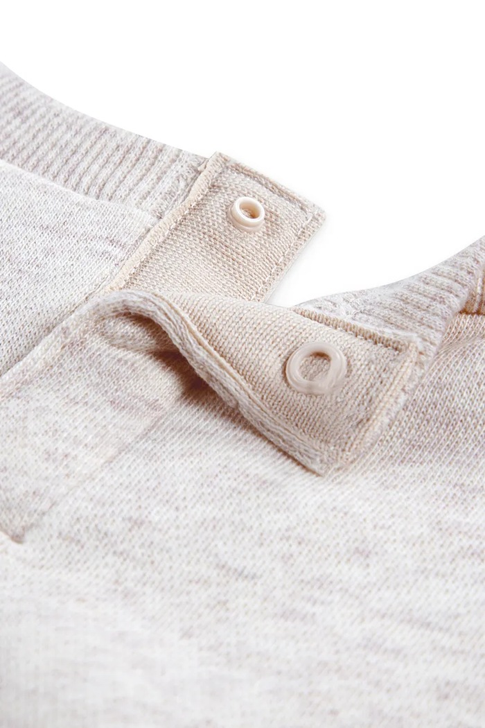 Chłopiec Nike Komplet dresowy niemowlęcy bawełniany 56M188 beżowy