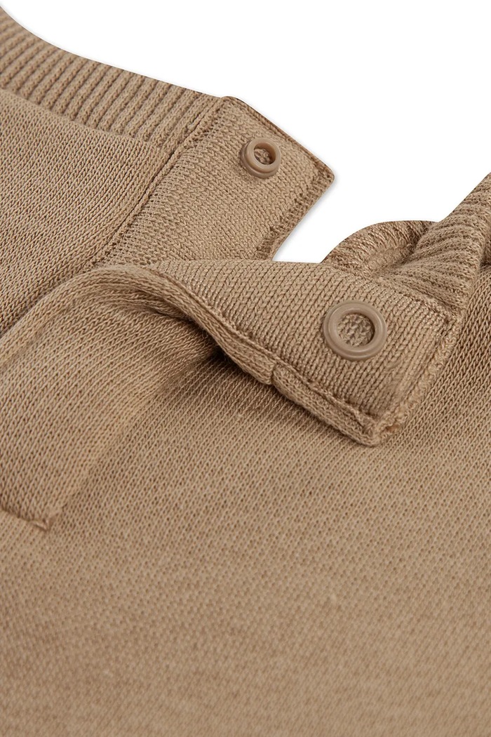 Chłopiec Nike Komplet dresowy niemowlęcy bawełniany 56M188 beżowy