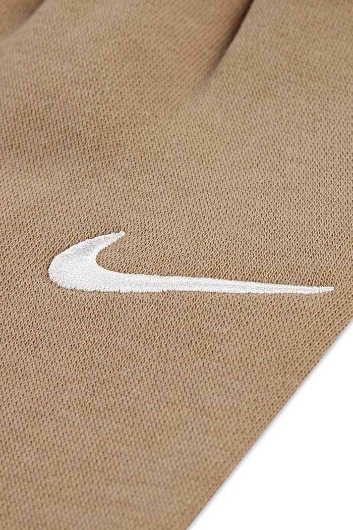 Komplet dresowy niemowlęcy bawełniany Nike 56M188 beżowy