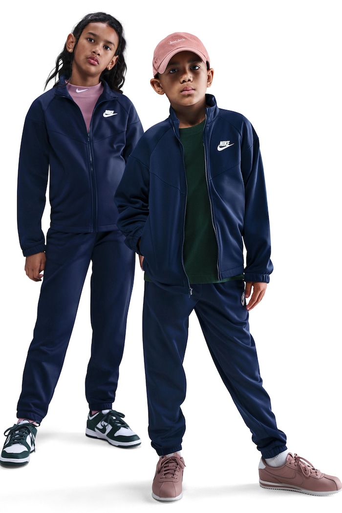 Nike Komplet dresowy dziecięcy Nike Sportswear granatowy HQ9315
