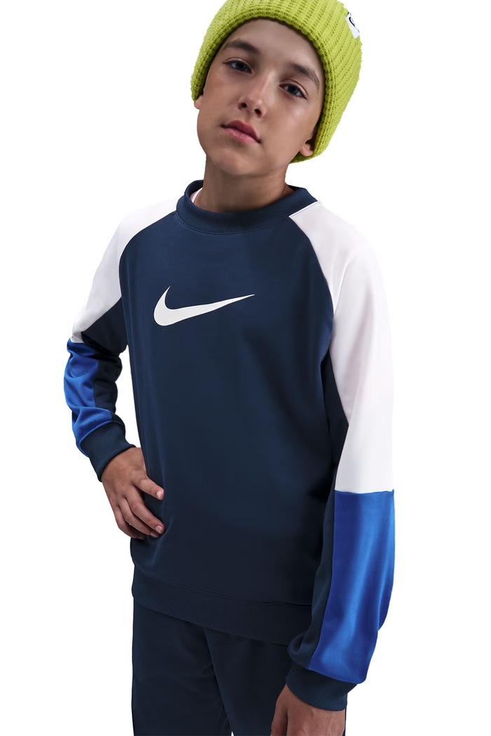 Komplet dresowy dziecięcy Nike Sportswear Nike granatowy HQ9317