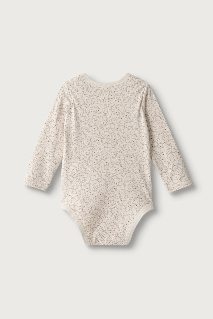 Băieți United Colors of Benetton Compleu de zi pentru bebeluși din bumbac cu elastan 3UMRAK01X.W.Seasonal bej