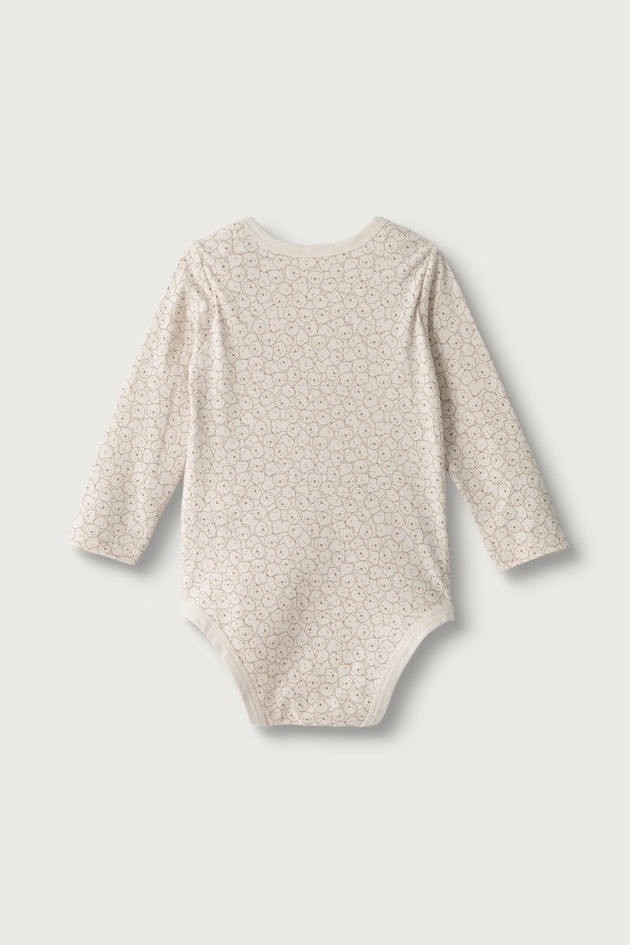 Băieți United Colors of Benetton Compleu de zi pentru bebeluși din bumbac cu elastan 3UMRAK01X.W.Seasonal bej