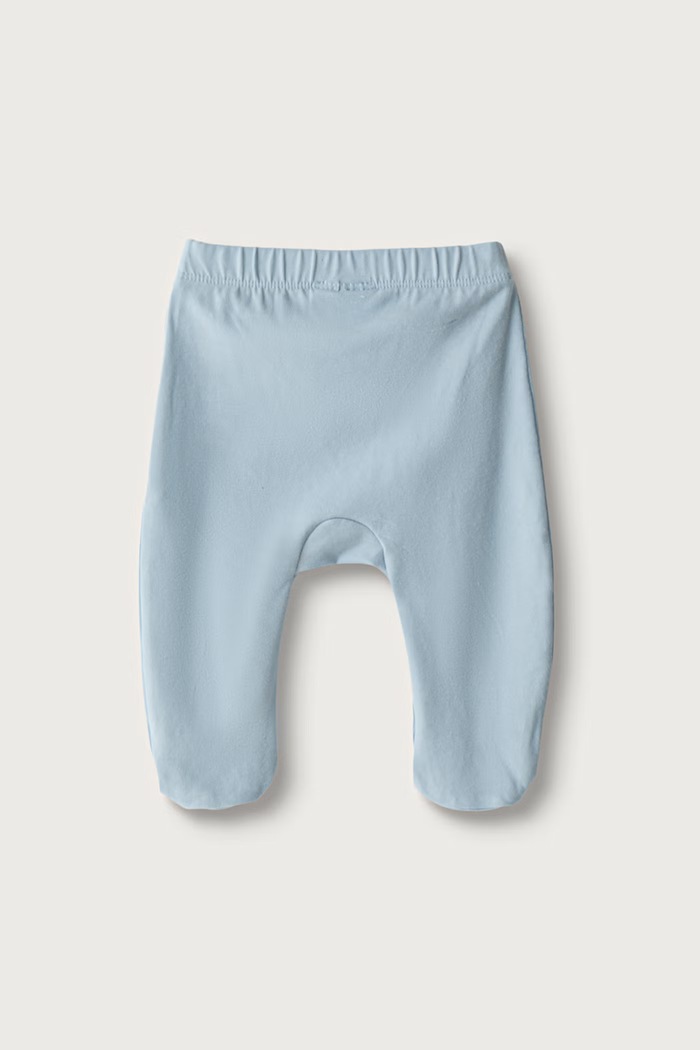 Komplet codzienny niemowlęcy bawełniany z elastanem United Colors of Benetton niebieski 3UMRAK01X.W.Seasonal