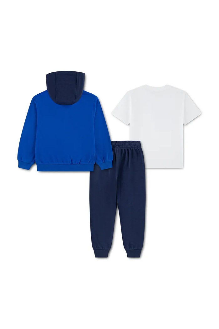 Nike Σετ φόρμας παιδικό με βαμβάκι 86P282 μπλε AW26