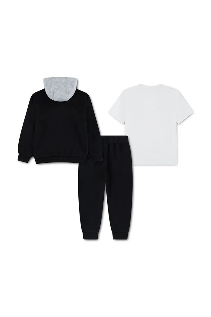 Nike Komplet dresowy dziecięcy z bawełną czarny 86P282