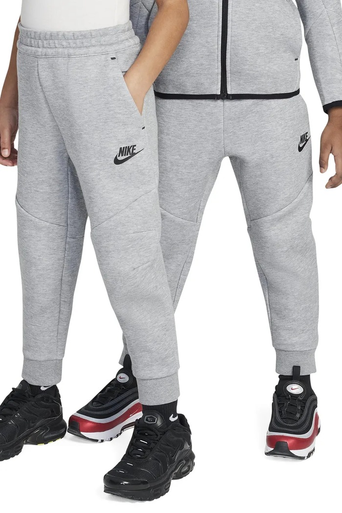 Komplet dresowy dziecięcy z bawełną Nike 86M880 szary