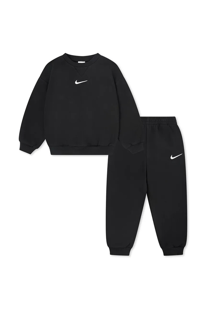 Nike Komplet dresowy dziecięcy z bawełną czarny 86M188