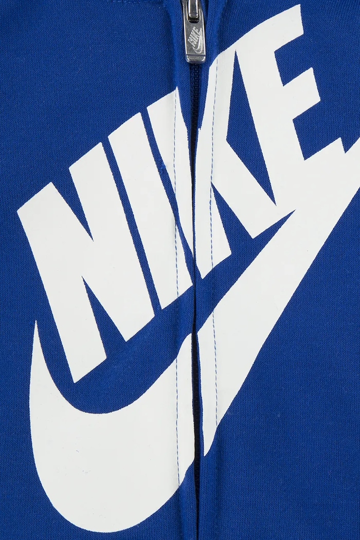Komplet dresowy niemowlęcy Nike niebieski 66J461